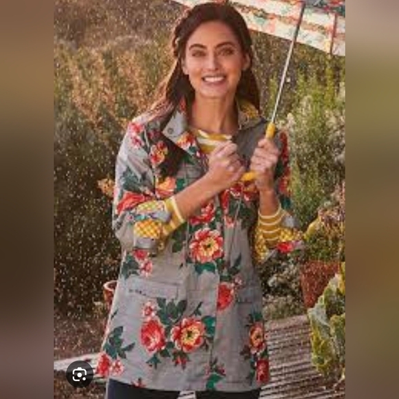 Matilda Jane Jackets & Blazers - Matilda Jane Floral Raincoat Small *C7